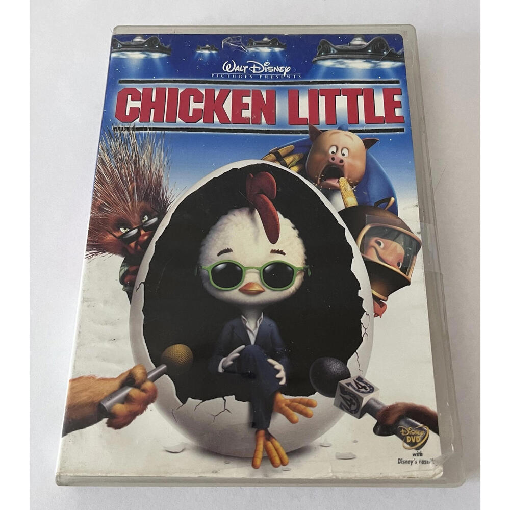 Chicken Little (DVD, 2006) Walt Disney Pictures Presents With Bonus Features